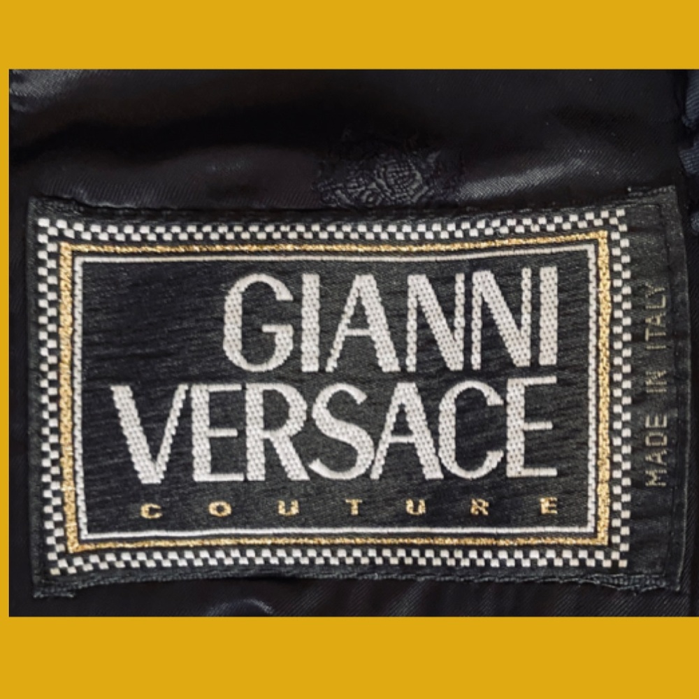 Gianni Versace Couture Women’s Black Wool Jacket